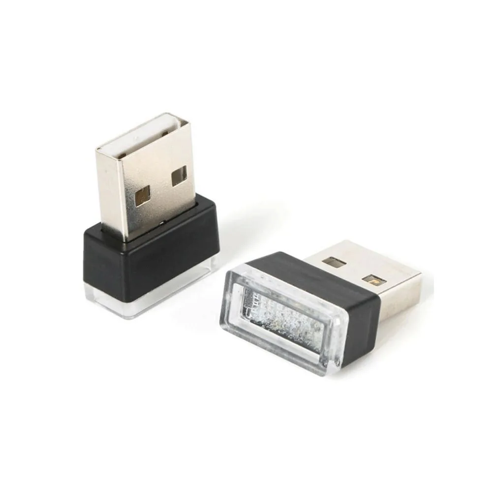 Usb автомобильный светильник 2 светодиода SMD подключи и работай интерьерный