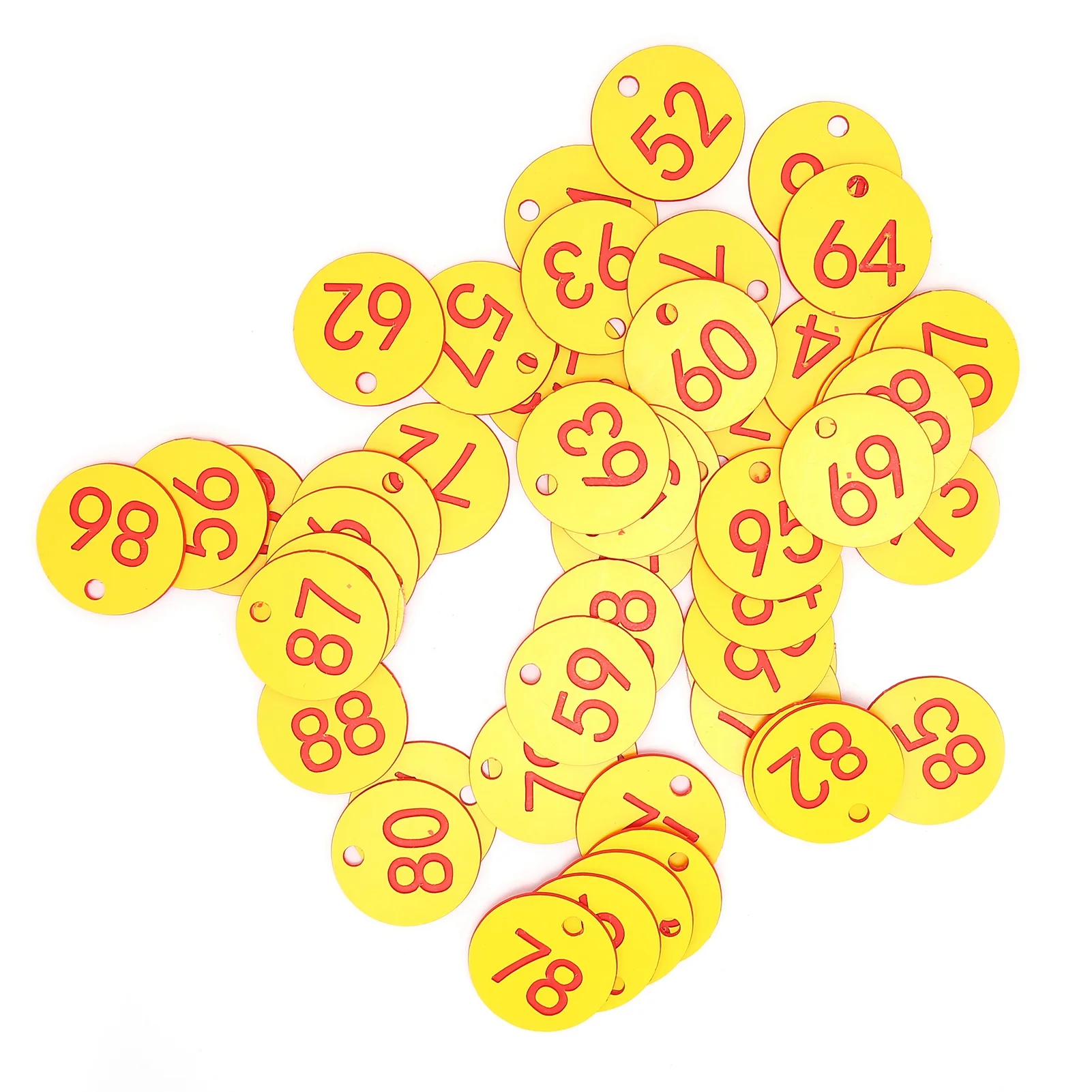 

50 шт., этикетки для улей с круглым номером