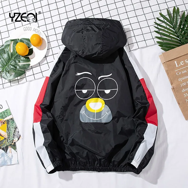 

Повседневная ветровка Yzeqi, женская Свободная куртка, модные солнцезащитные топы, куртка-бомбер, летняя куртка, пляжная одежда, женская блузк...