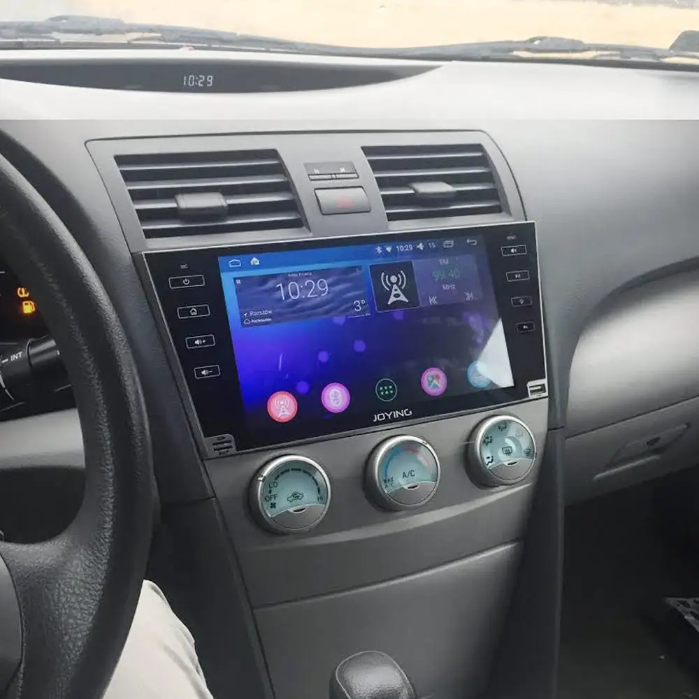 JOYING Android 8,1 2 din автомагнитола Стерео gps " HD экран Авторадио для Toyota Camry Aurion 2006-2011 без слота для dvd-плеера