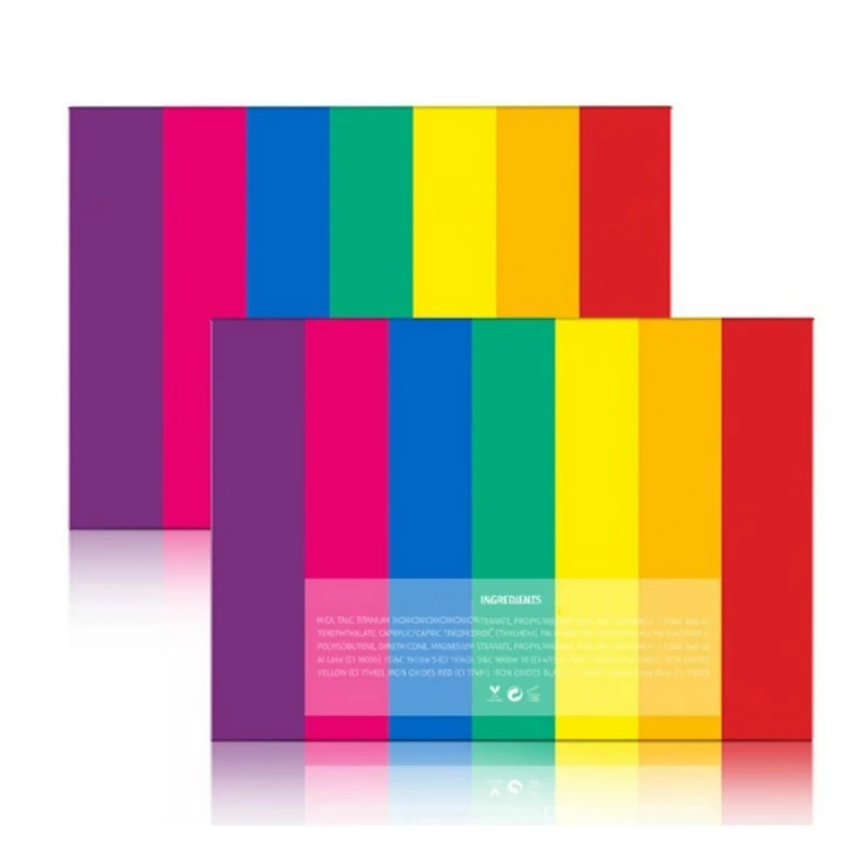 Оптовая продажа на заказ без логотипа тени для век макияж 35 Цвет блестящие