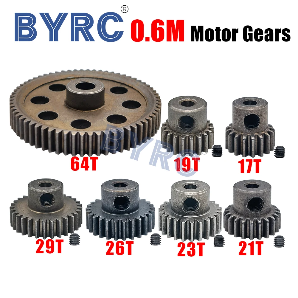 Шины двигателя HSP Φ 0 6 M 17T 19T 21T 23T 26T 29T 64T для 1/10 RC 94107 94111 94123 94170 | Игрушки и хобби