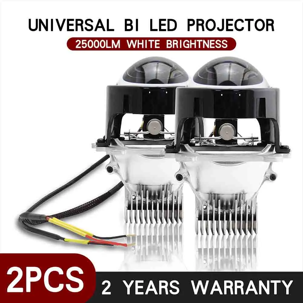 

Автомобильный двойной светодиодный прожектор 3,0 дюйма, передняя фара 13 в 60 Вт 6500K, Автомобильный светодиодный прожектор, линза, фара с кронштейном Hella 3r, модернисветильник