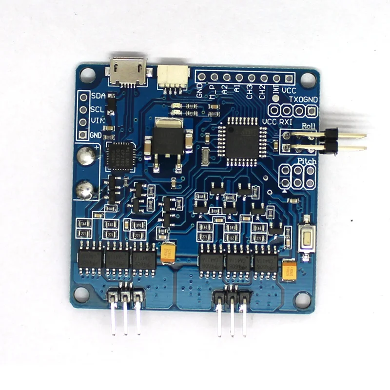 Двухосевой бесщеточный шарнирный контроллер панель Датчик самолета