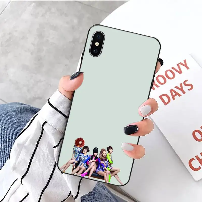 

Fashion team 4MINUTE singer Phone Case for iPhone 11 12 pro XS MAX 8 7 6 6S Plus X 2020 XR Mini