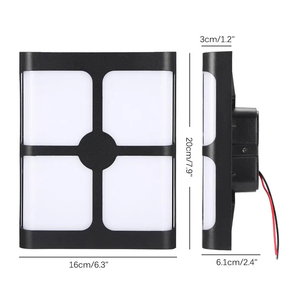 18 Вт светодиодный настенный светильник IP55 Водонепроницаемый Открытый