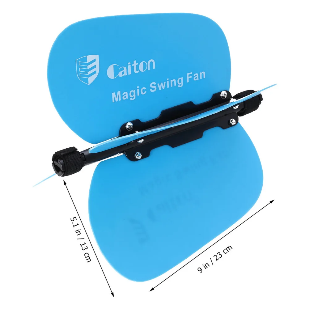 

A207 Portable Swing Fan Practice Fan Trainer Accessories (Blue)