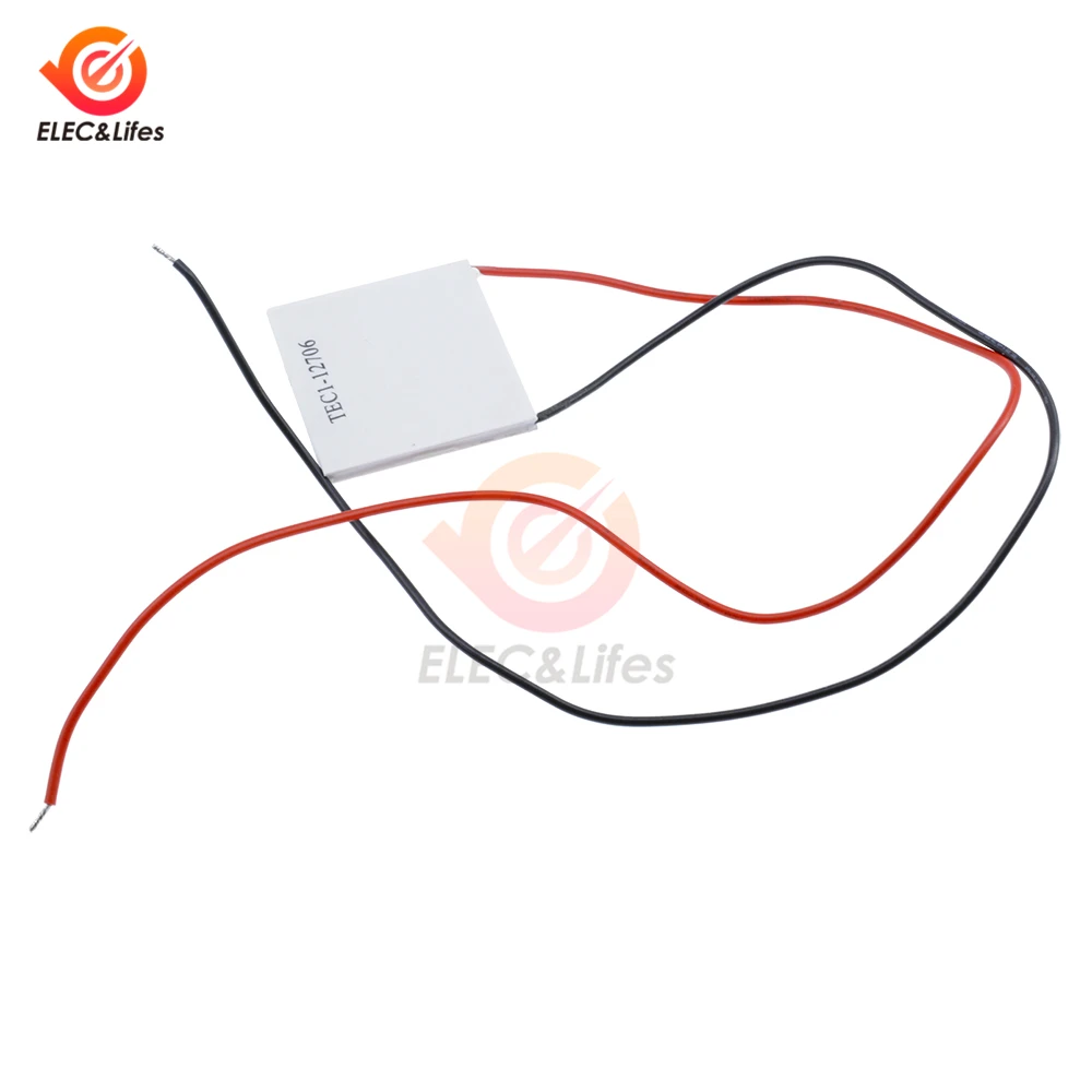 TEC1-12705 Термоэлектрический охладитель Пельтье 12V TEC1-12706 TEC1-12710 TEC1-12715 40*40 мм пластина Пельтье DIY Пельтье Elemente модуль