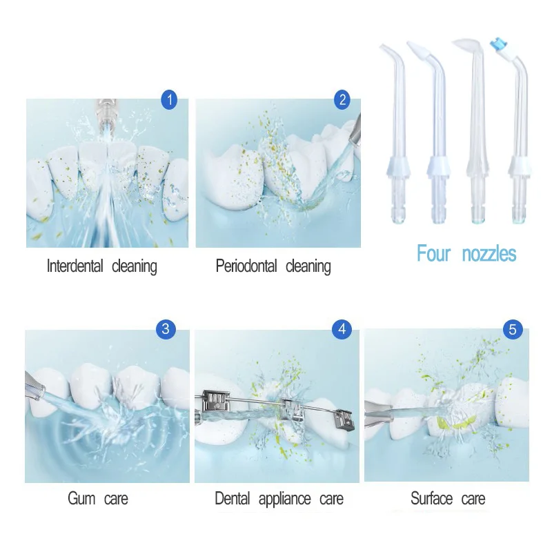 Ирригатор для полости рта водный Флоссер портативный очиститель зубов ирригатор
