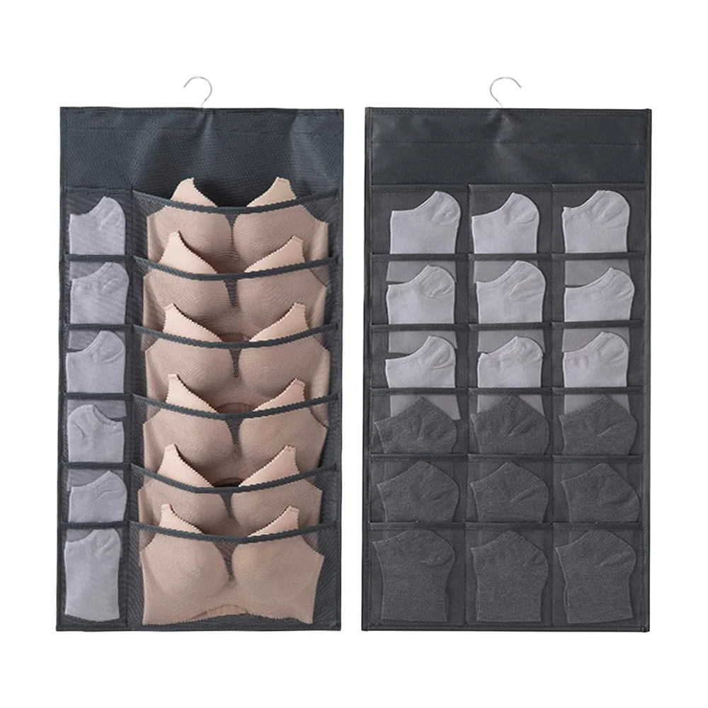 

Multi-functional Hanging Storage Bag Hanging Underwear Socks Organizer