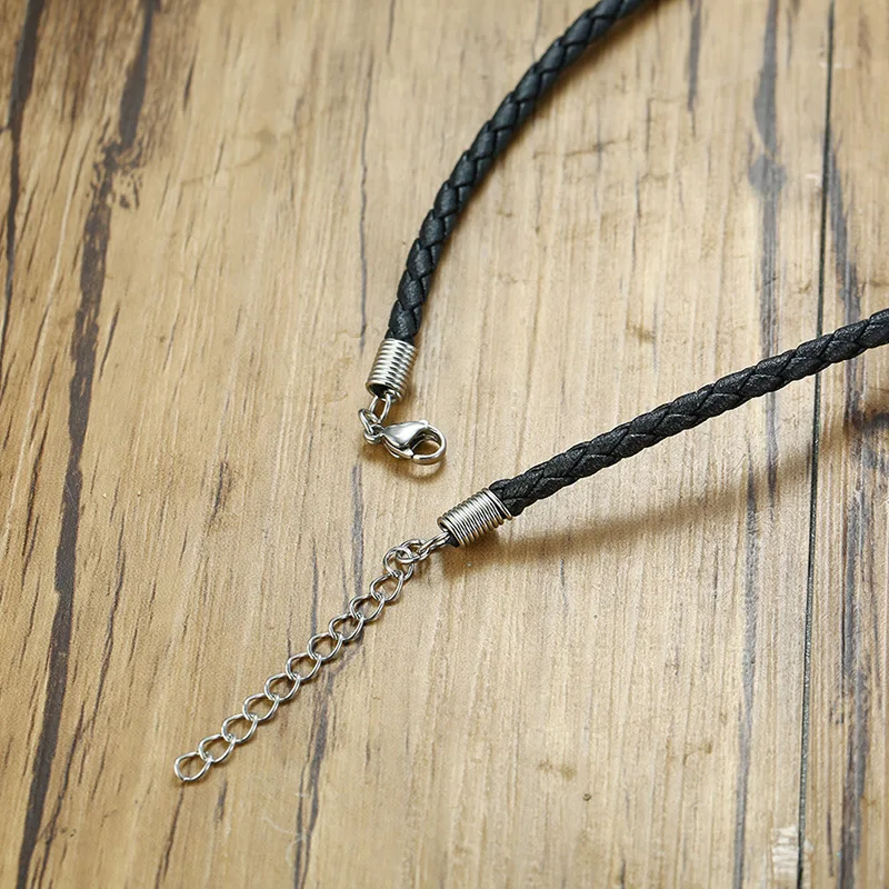 LOOKER мужское ожерелье 9 слов Будда мантра счастливые Бусы из нержавеющей стали