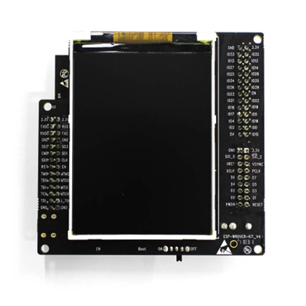 Макетная плата Espressif ESP32 wroover с Wi Fi Беспроводная Bluetooth 3 2 дюймовым цветным ЖК