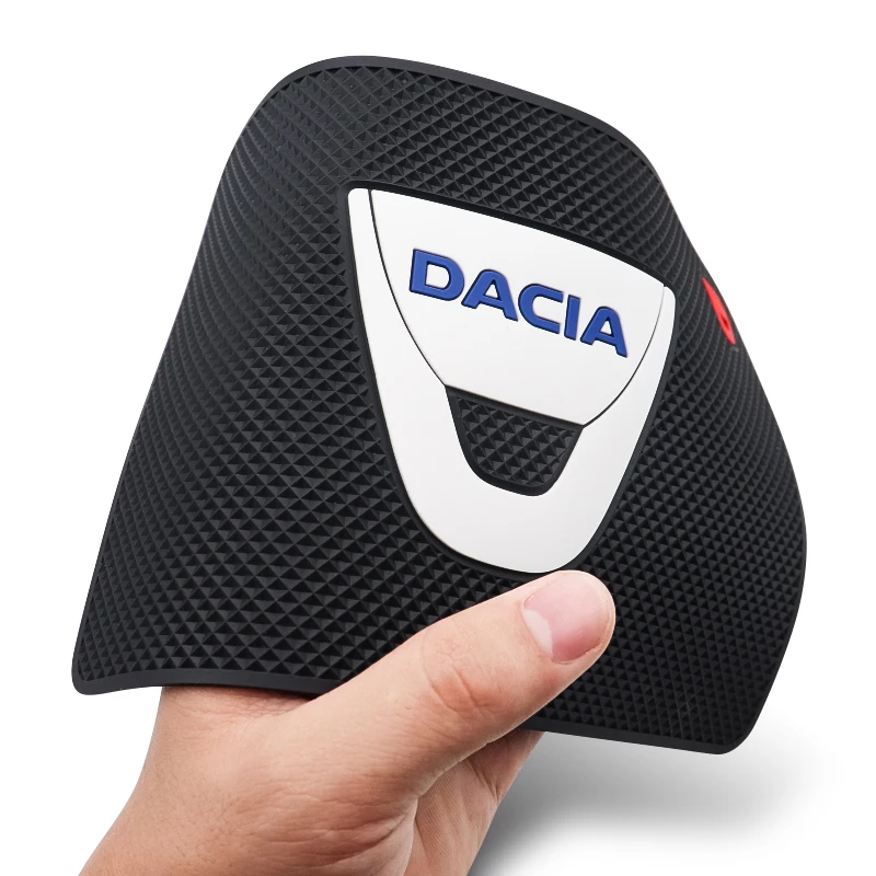 

Car Accessories Non-Slip Mat Auto Badge Case interior dashboard For Dacia Dokker Logan Sandero Duster Lodgy Spring