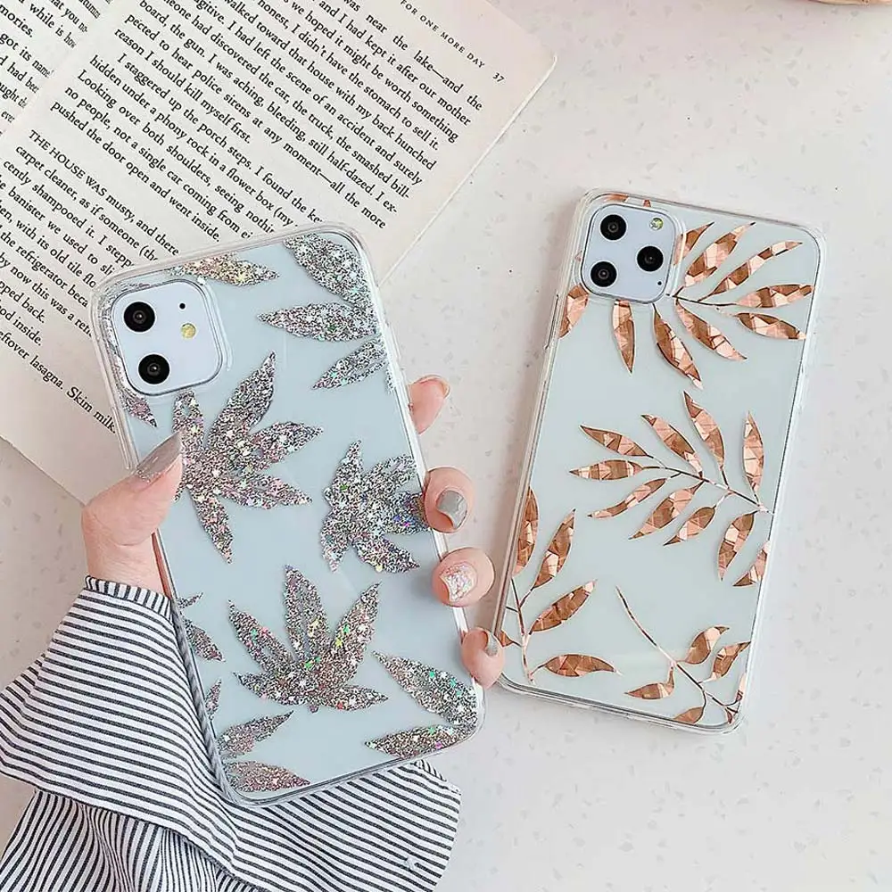 KISSCASE Блестящий Прозрачный чехол для iPhone 11 Pro XS Max XR X 8 7 Plus прозрачная задняя крышка