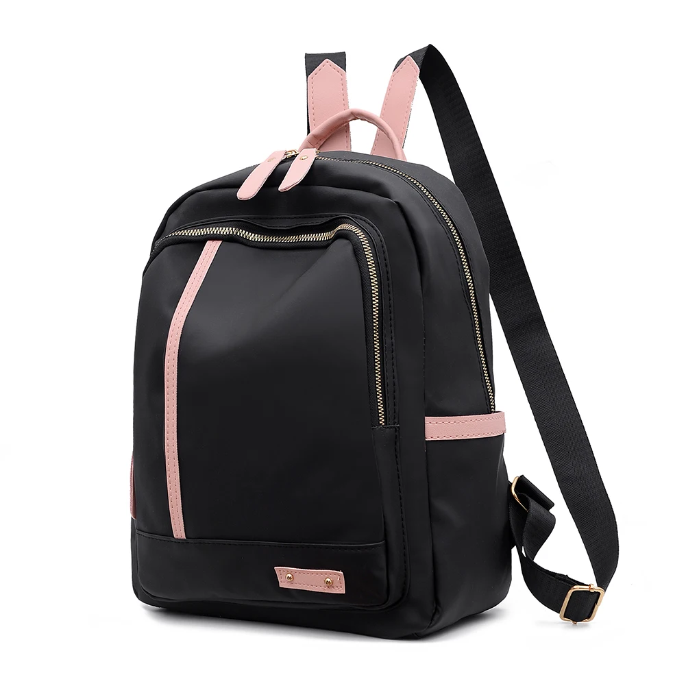 

Fashion Women Preppy Style Backpack Contrast Color Handbags Student School Large Capacity Knapsacks Women Travel Rucksack