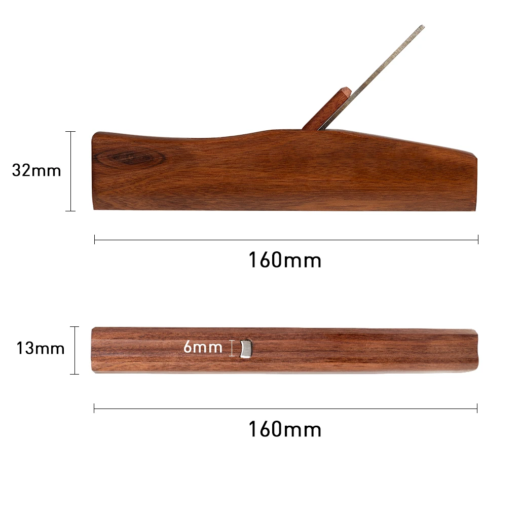 Шунджи палисандр ручной самолет плотник DIY деревянный Гонконг стиль бык нос