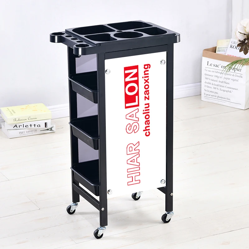 Новая Ретро Парикмахерская бара многофункциональная тележка для инструментов