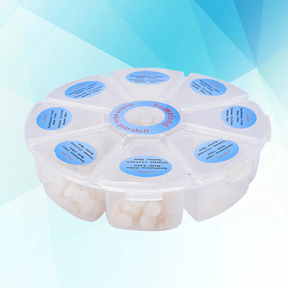 

400PCS Colorful Abalone Pearl Shell Fingerboard Dots for Guitar Accessories Ukulele Bass (Multiple Color)