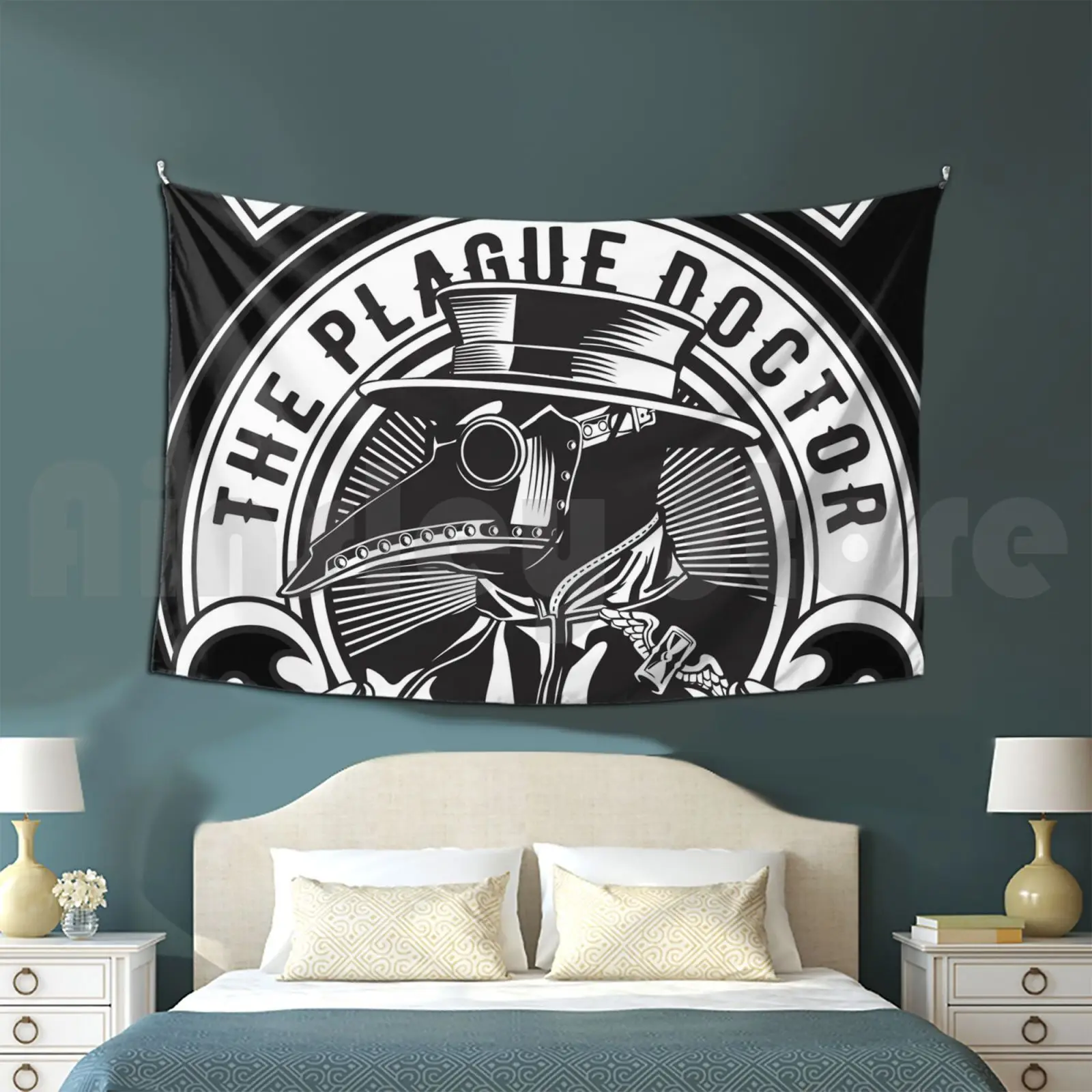 

Чумно-темный гобелен, гобелен в гостиной, спальне, «болезни приносит меня больных и травмированных птиц классического дизайна и