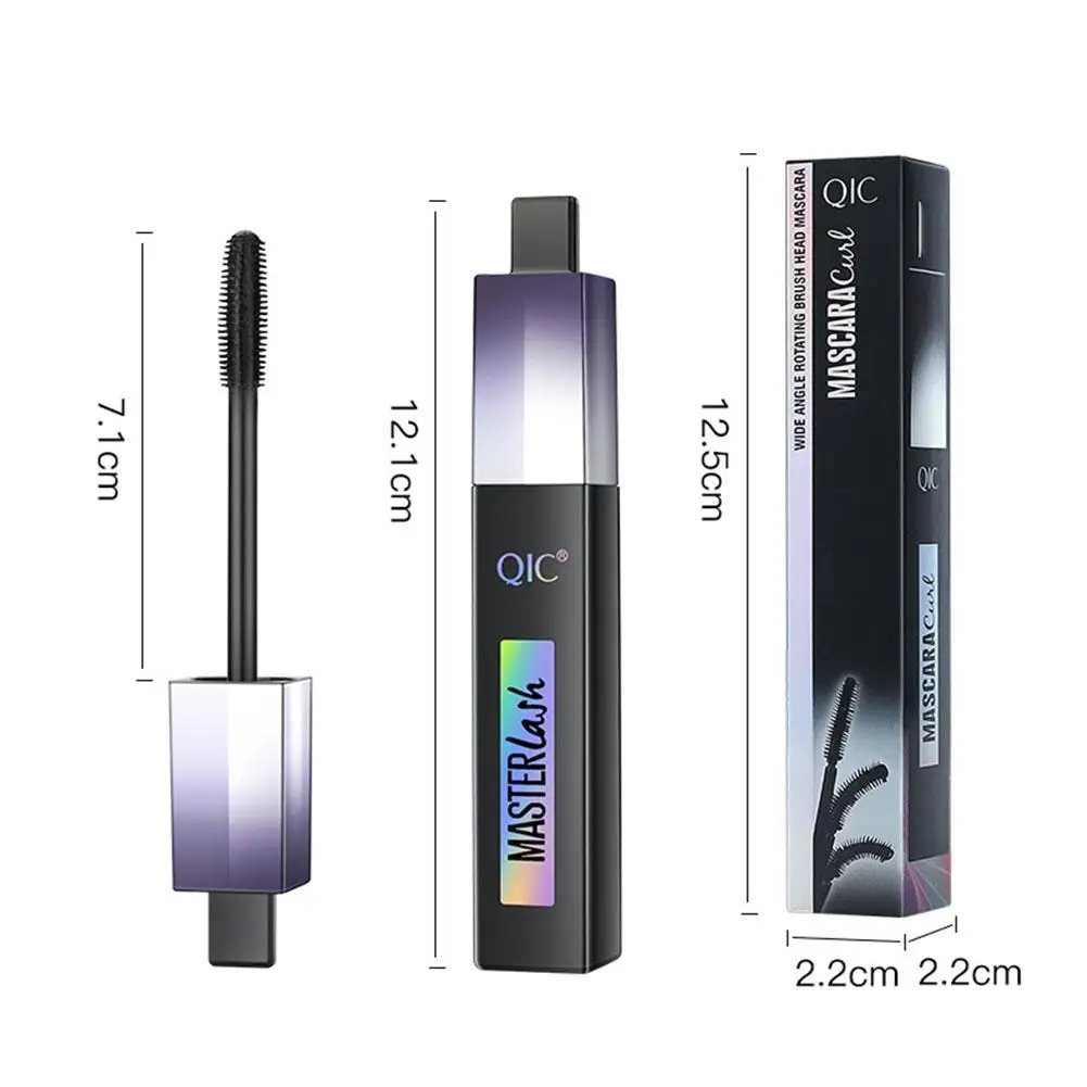 

4D Silver Tube Long Lasting Silk Fiber Mascara Waterproof Extension Black Thick And Lengthen Eyelash Cosmetics