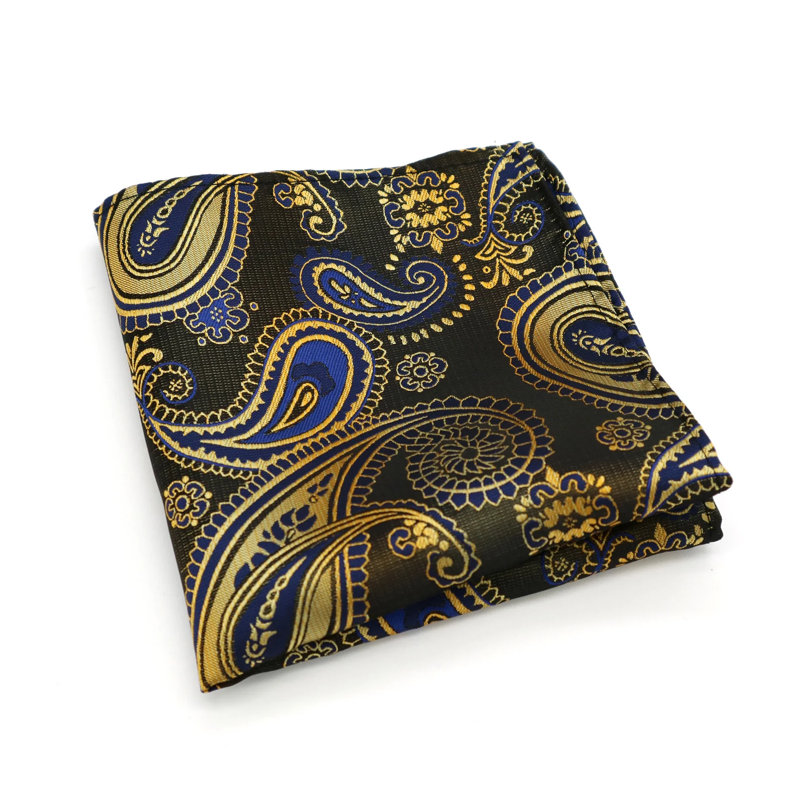 F040 PAISLEY 21-40 новые мужские шелковые платки Цветочные Пейсли карманные квадраты для костюмов пиджаки Свадебные вечерние деловые от 20 узоров - Цвет: F040 PAISLEY