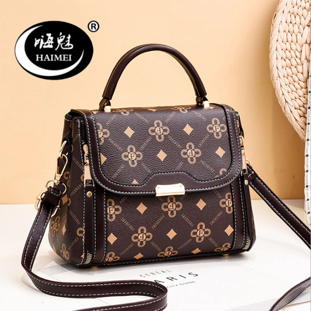 

Ladies Fashion Casual Shoulder Diagonal Bag 2021 All-match Ladies Handbag New Elegant Shoulder Bag Luxury Handbag Lady Bag