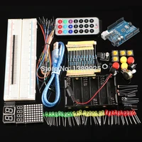 free shipping starter kit with r3 ch340 board 830 holes breadboard for arduino