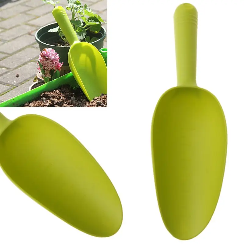

J2HA Home Gardening Tools Plastic Loose Soil Spade Plant Shovels Flowers Vegetable Planting Weeding Sowing Sturdy Anti Slip