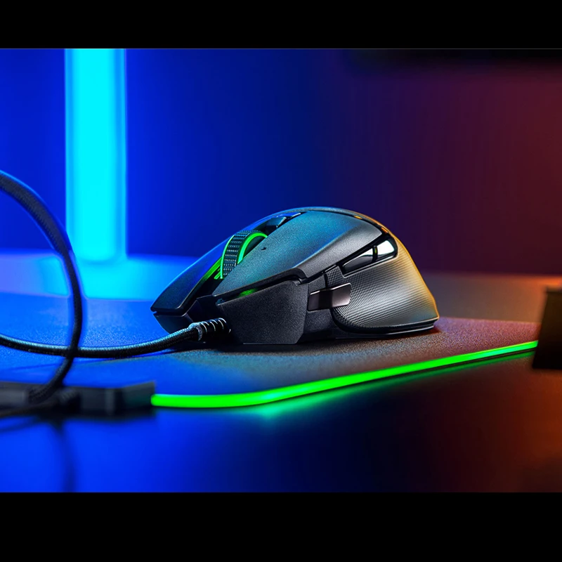 Razer Basilisk V2 - Wired Ergonomic Gaming Mouse, 20000 DPI RGB Wired Computer Game Mice Notebook Dedicated Mouse For Laptop PC