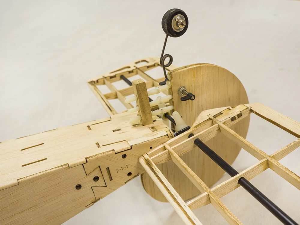 Balsawood модель самолета лазерная резка масштаб Fokker E. III Eindecker WW1 истребитель лазерная резка набор из пробкового дерева 1520 мм(6") строительный комплект дерево