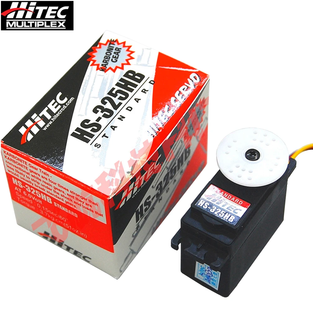 Hitec HS 325HB HS325HB 4 8 V 6 0 переменного тока 3 полюсный Стандартный сервопривода с Пластик