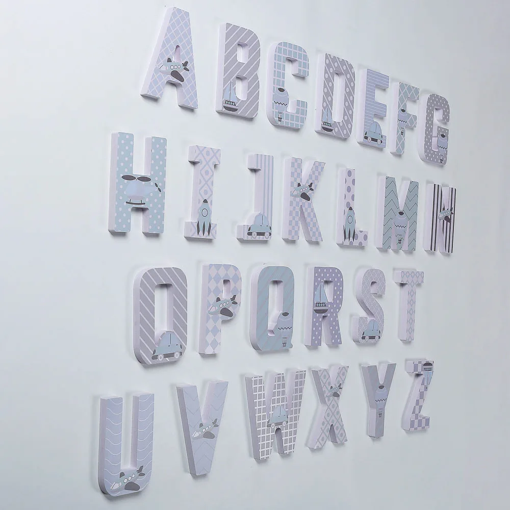 3D наклейки на стену FUNLIFE с героями мультфильмов для детей авиация транспорт 26