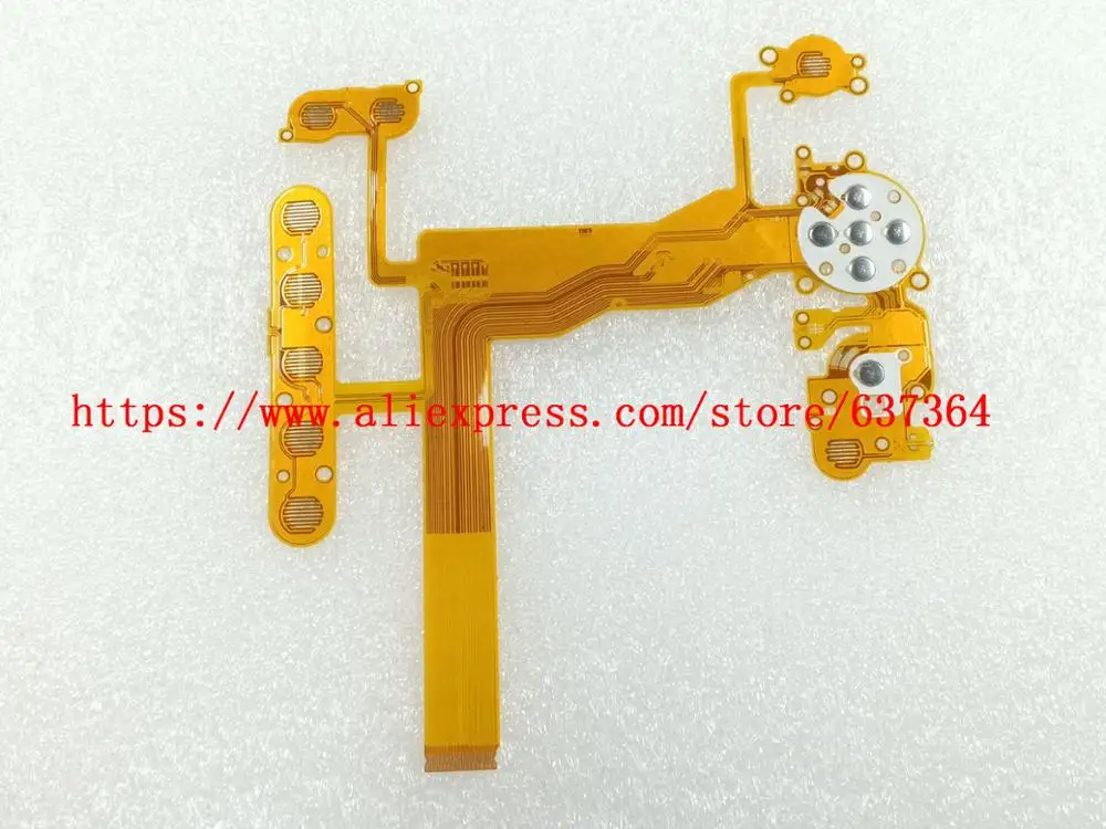 Новая клавиатура кнопка задняя крышка гибкий кабель для Nikon D600 D610 запасная часть