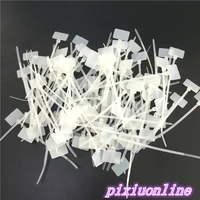 100pcspacket 3100mm width 2 5mm zip ties write on ethernet wire power cable label mark tags ds138 drop shipping