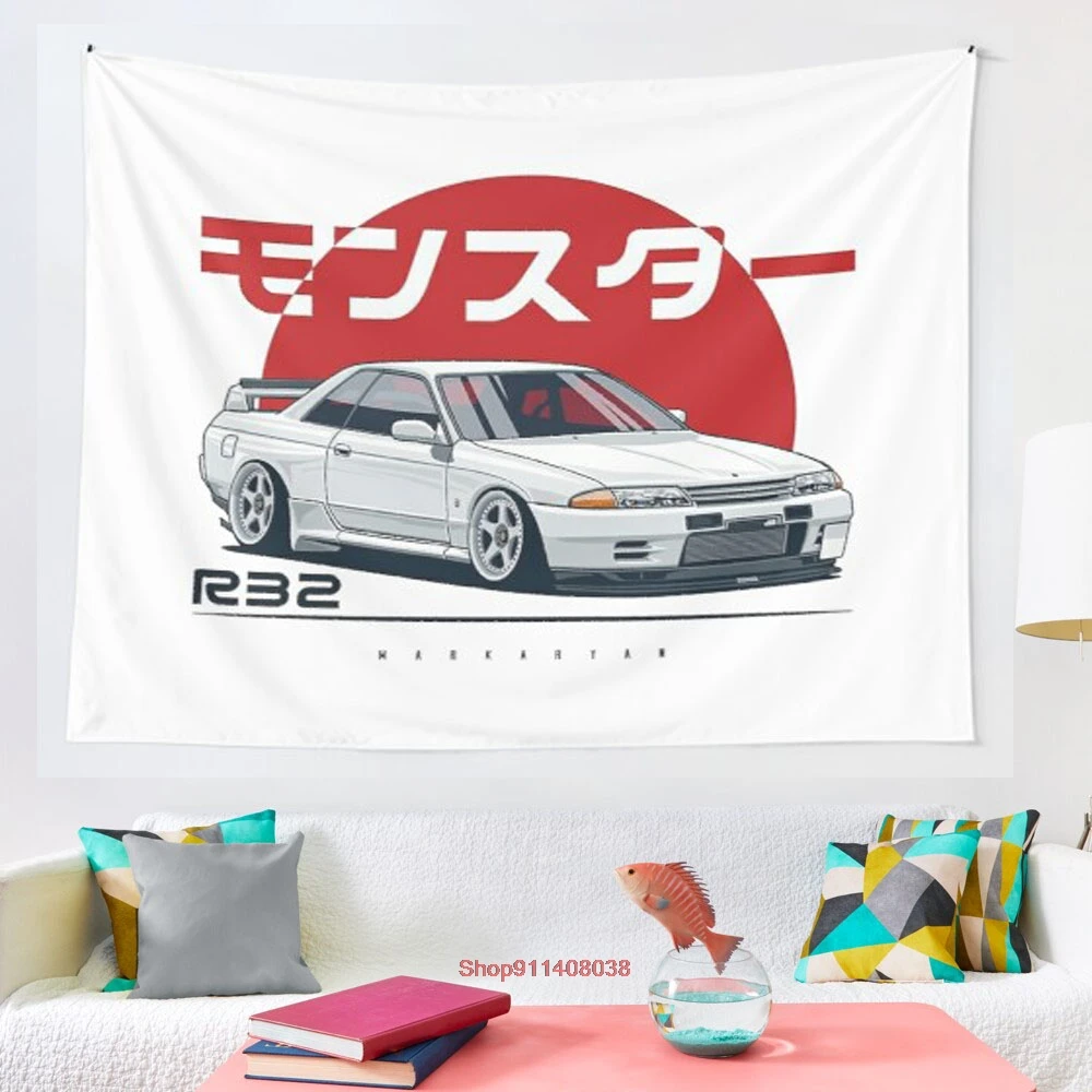

retro car tapestry Wall Hanging Tapestries for Living Room Bedroom Decor