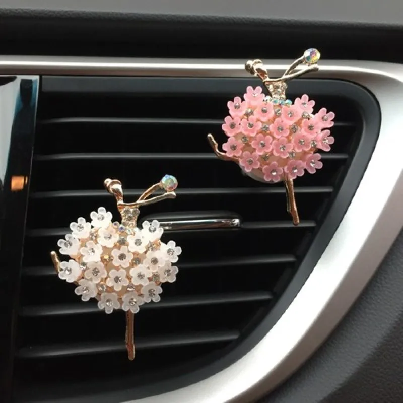 

Ballet girl car air outlet perfume clip creative fashion car interior
