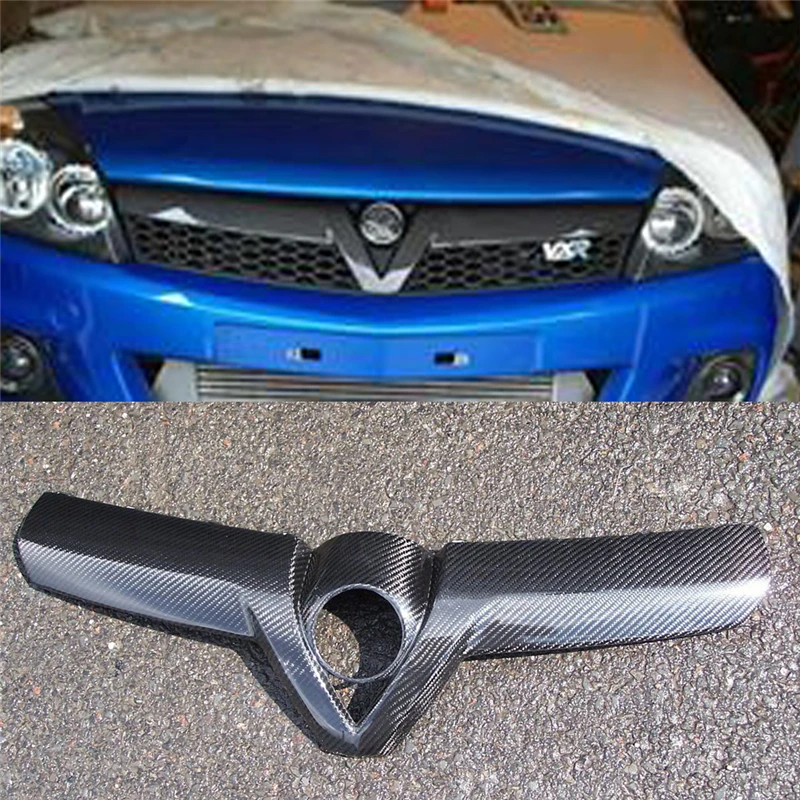 Передняя решетка для Opel Vauxhall Astra H VXR из углеродного волокна 2004 2010 VXR|Гоночные