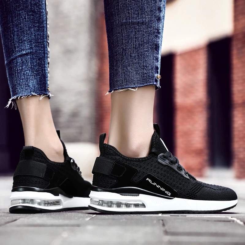 Женские сверхлегкие кроссовки сетчатые дышащие для бега спортивные женщин лето