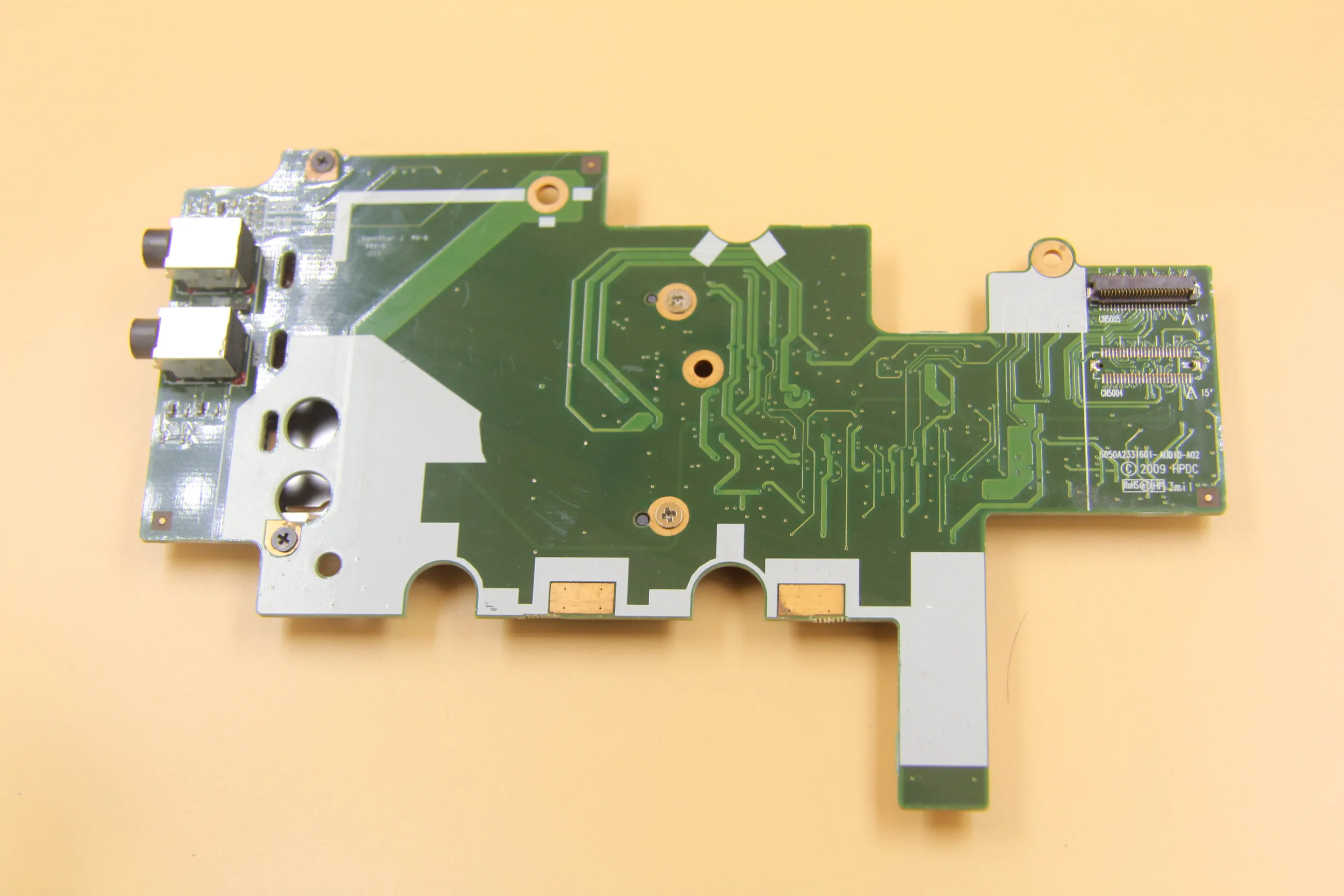 Плата для считывания аудио карт материнской платы HP 6450b 6455b PN 6050A2331601| |