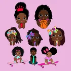 Термонаклейка для одежды Детская, черная, моющаяся