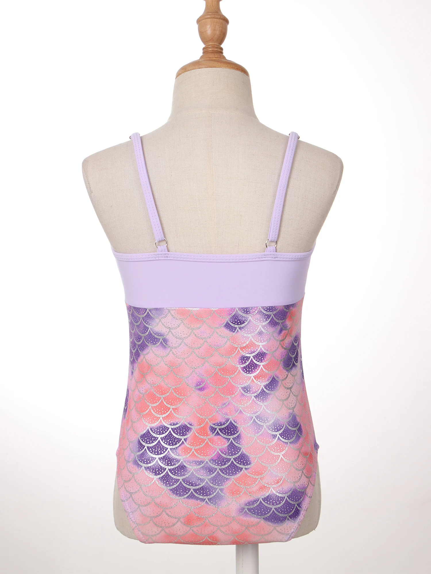 Детские Боди для девочек с рисунком рыбьей чешуи в стиле русалки