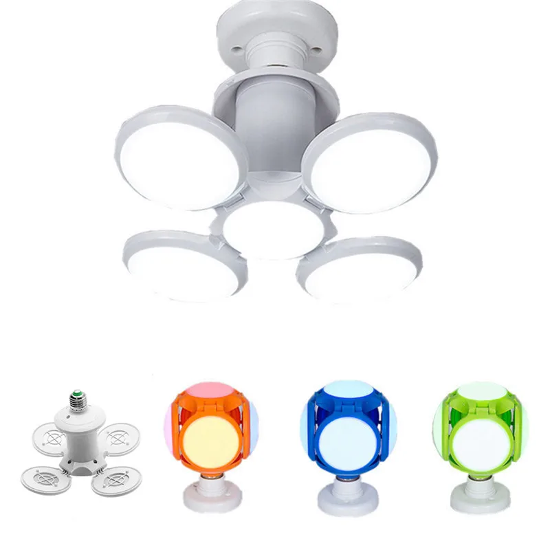 Светодиодный складной Футбол лампа UFO высокое Яркость 30 Вт ночной Светильник для