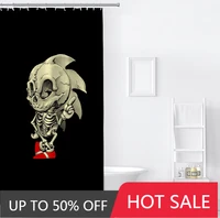 banner tapestry skeleton mik fly lightnin customization home household merchandise bathroom products shower curtains waterproof