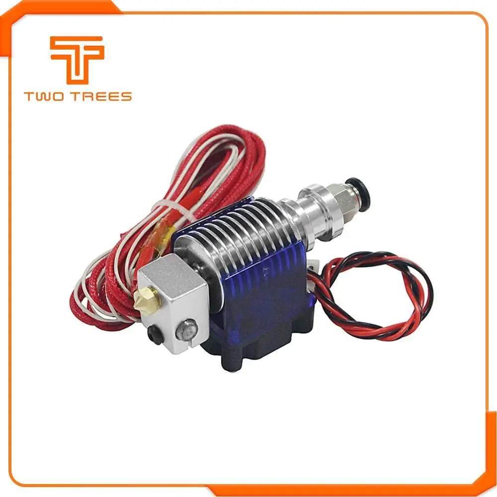 Детали для 3D-принтера V6 J-head Hotend дистанционный экструдер комплект охлаждающий вентилятор кронштейн блок термисторы сопло 0,4 мм 1,75 мм нити