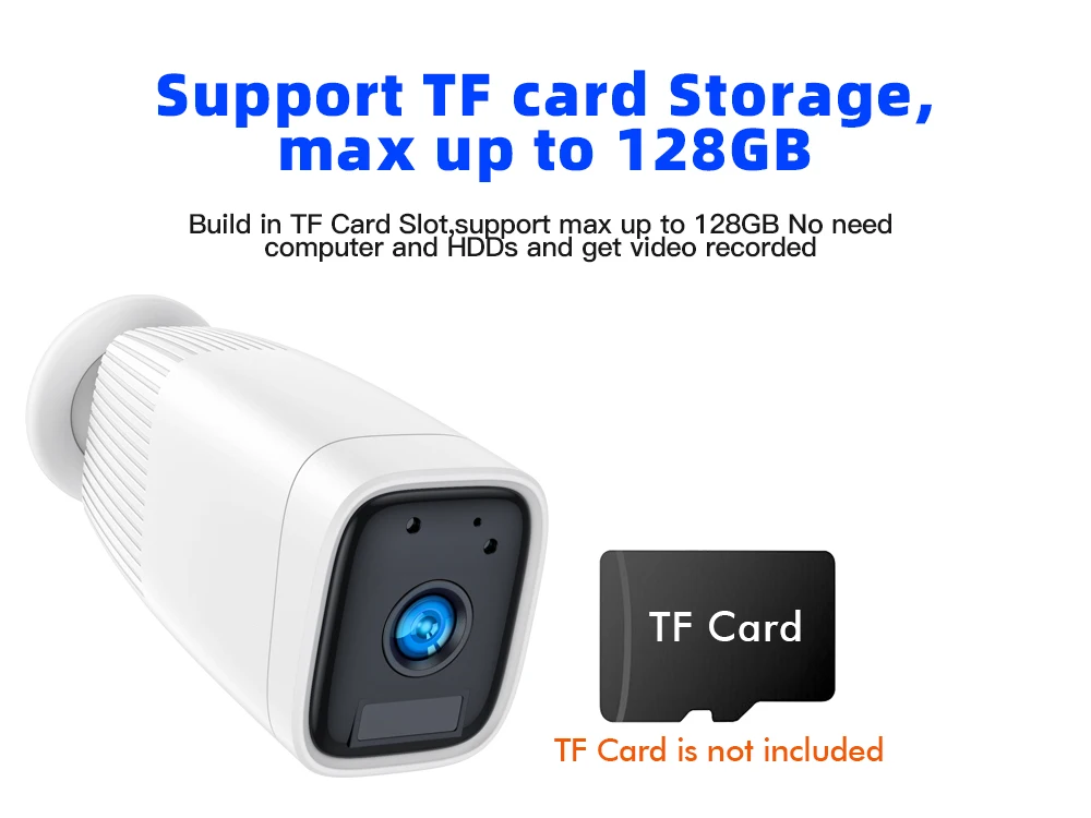 SDETER 1080P аккумуляторная ip-камера безопасности наружная влагозащищенная Wi-Fi камера видеонаблюдения ночного видения Сигнализация Движения P2P