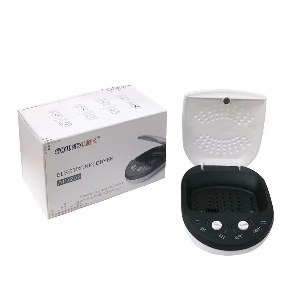 Hearing Aid Dryer Dehumidifier IEM Electronic Drying Case Dry Box with 3/6 H Timer | Электроника