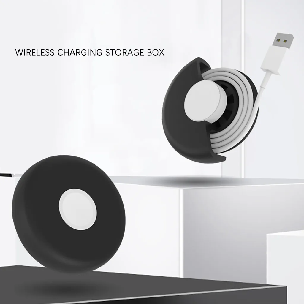 Для Apple Watch Беспроводная зарядка хранение зарядных устройств коробка Подставка