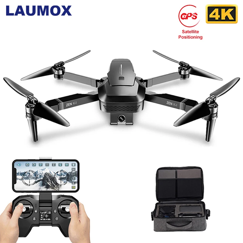 Радиоуправляемый Дрон Visuo ZEN K1 gps Wi Fi FPV с 50 кратным увеличением 4K широкоугольным HD
