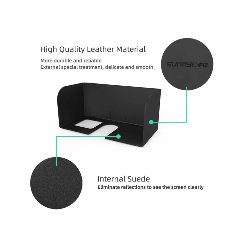 Бленда для телефона OM4 солнцезащитный козырек антибликовый складной DJI OSMO Mobile 4