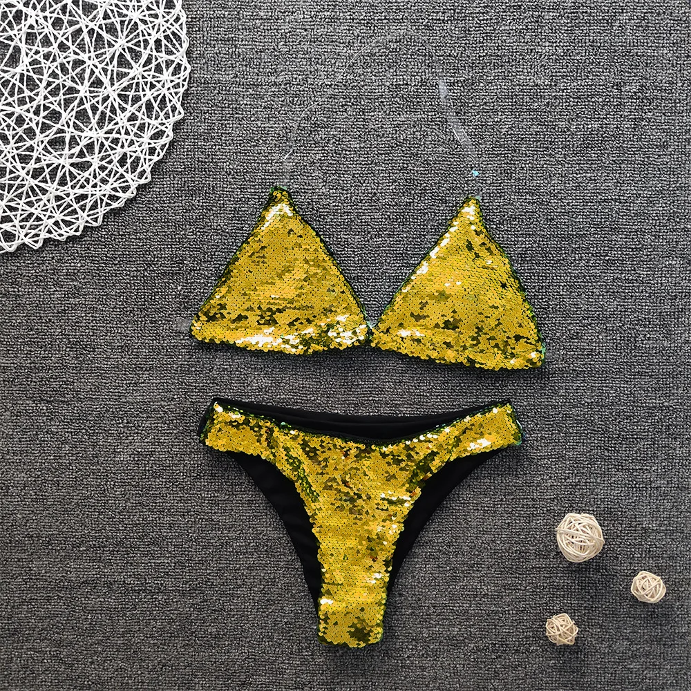 Сексуальный микро бикини 2020 купальник женский мини стринги набор пляжная одежда